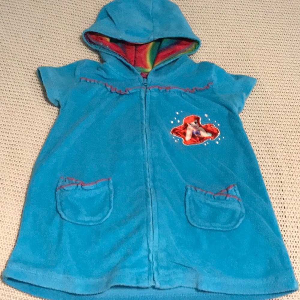 SOLD** Blue mermaid swim robe